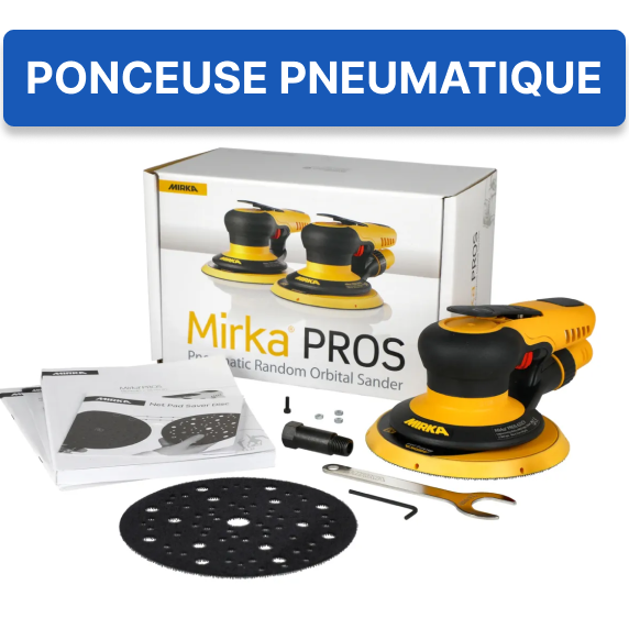 8995650111 - Ponceuse pneumatique standard diamètre150mm orbitale 5mm - MIRKA