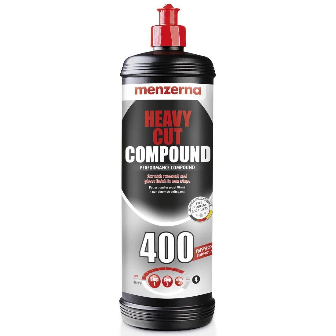 HC400 - Composé de polissage forte abrasivité MENZERNA Heavy Cut 400 1L - MENZERNA