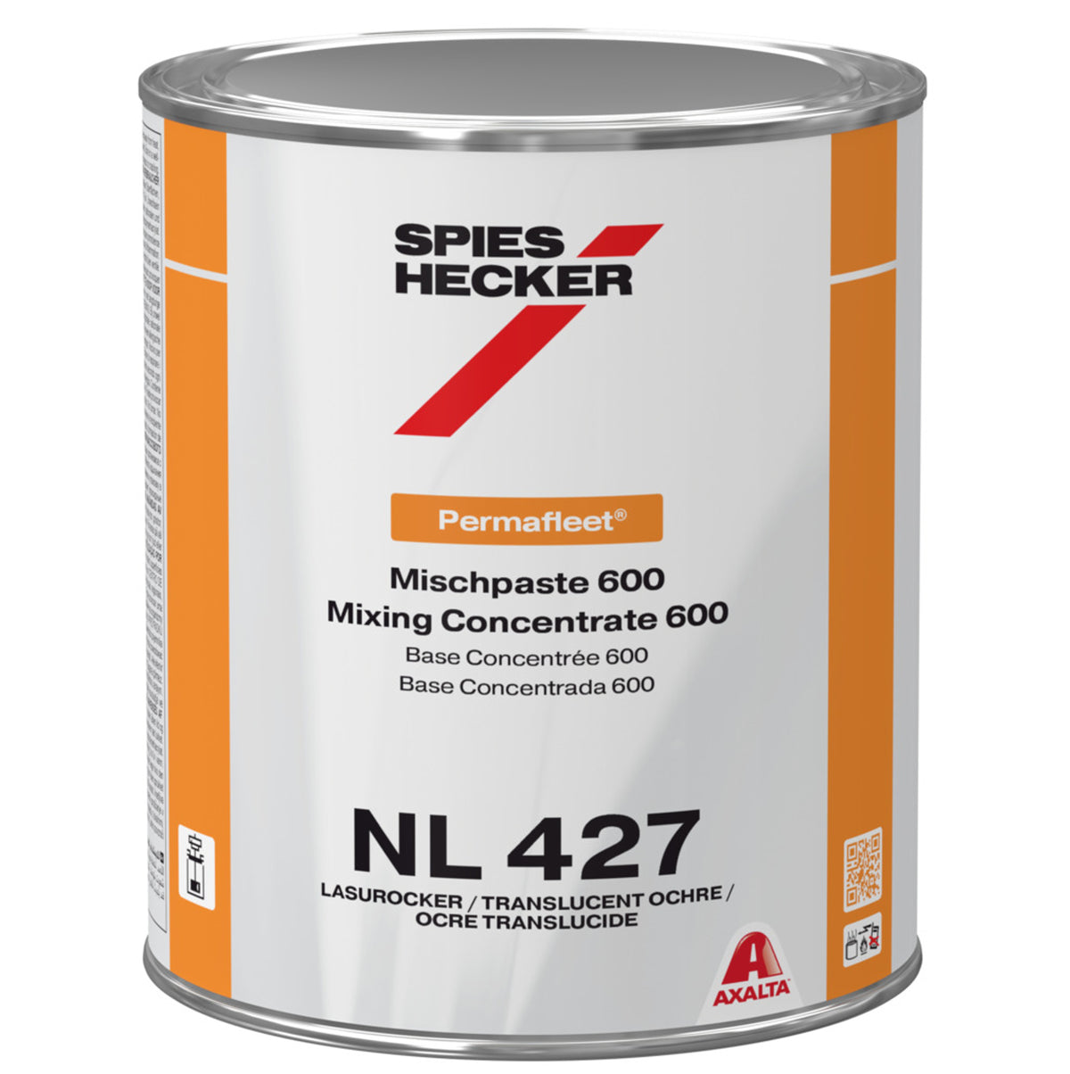 NL427 - Heavy vehicle paint SPIES HECKER Yellow ochre LS 1L