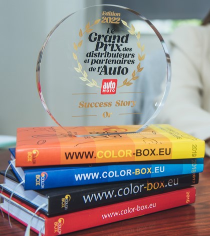 Colorbox erhält den Goldpreis für Unternehmertum & Erfolgsgeschichte
