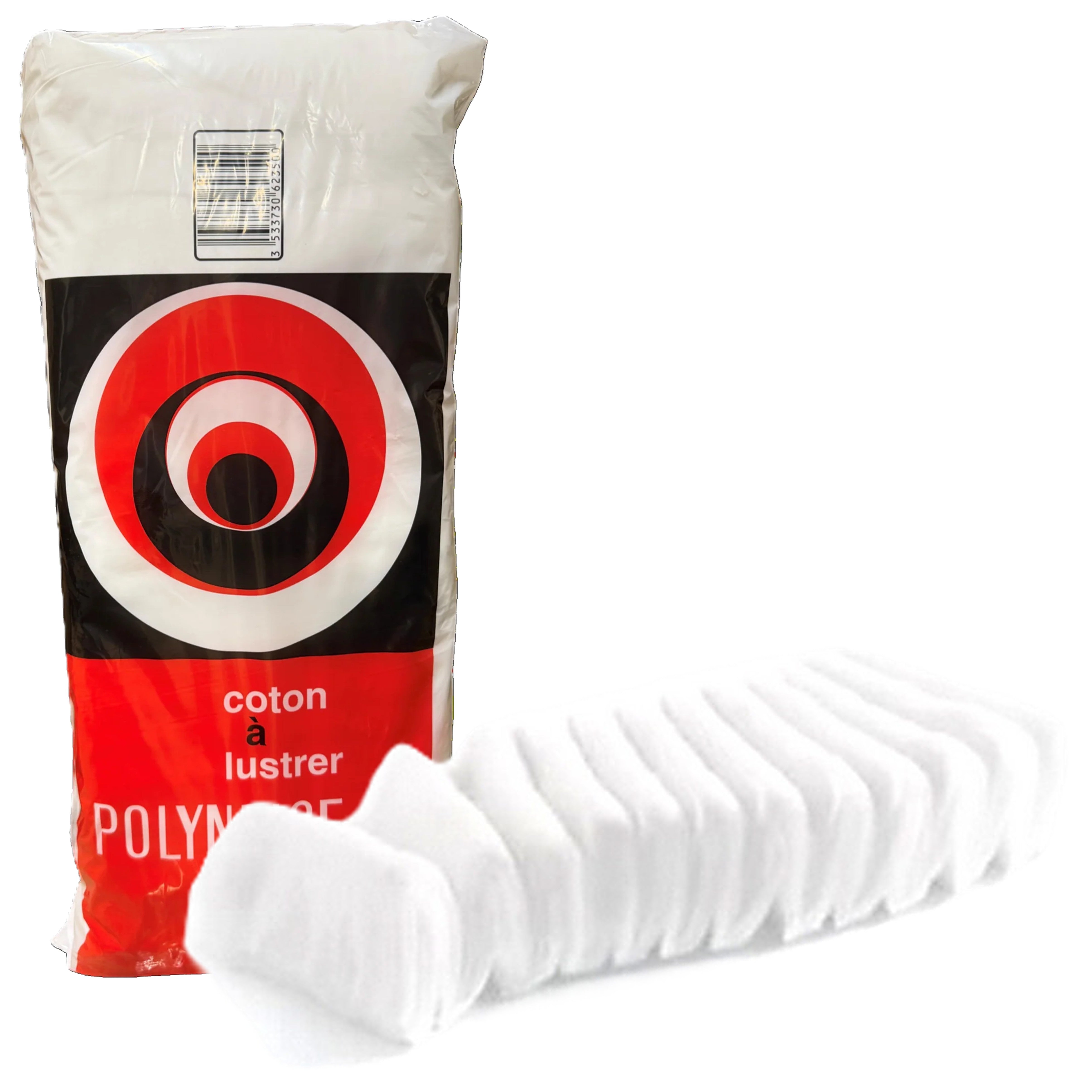 000430 - Coton naturel à lustrer SIFA en accordéon - paquet de 500g