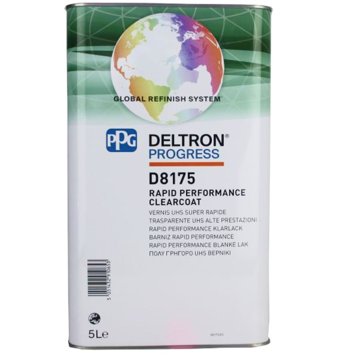 D8175 - Vernis carrosserie PPG, séchage rapide DELTRON PROGRESS UHS super 5L - PPG