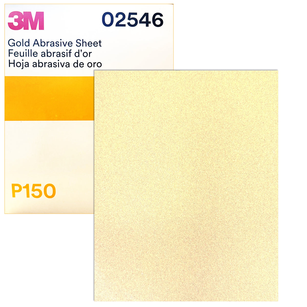 50 fogli abrasivi a secco 3M gold 230 x 280mm