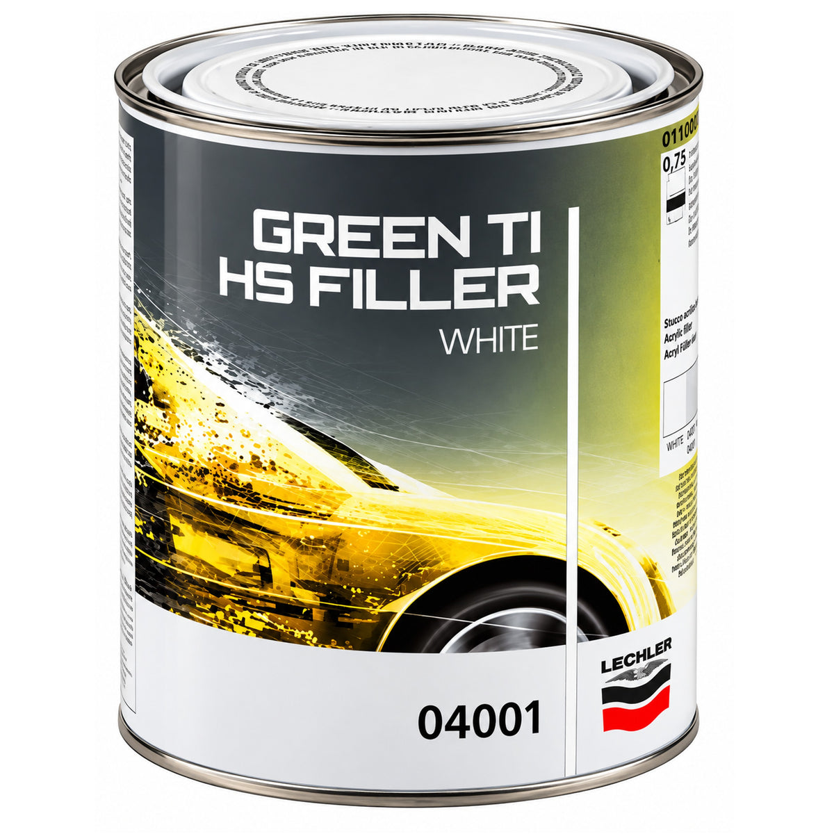 04001 -  Apprêt LECHLER Green Ti filler blanc 1L