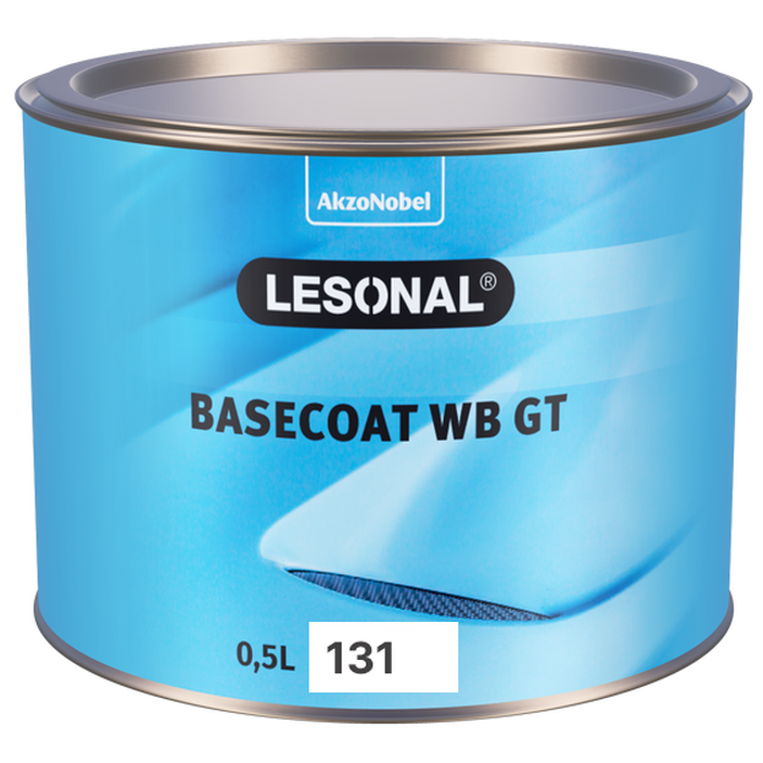 131WB - Peinture carrosserie LESONAL Rouge brun tranparent 0.5L - LESONAL
