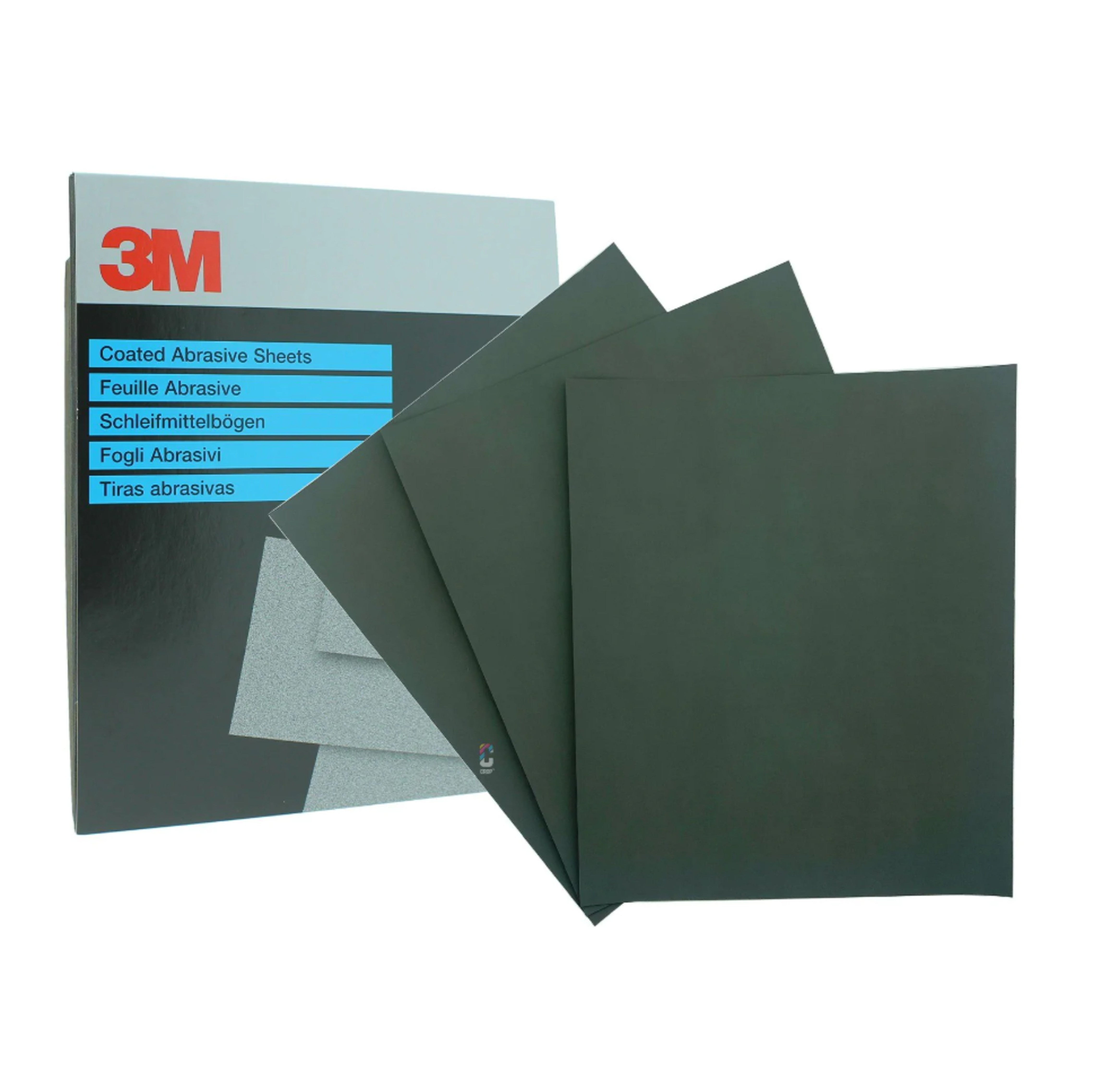 05283 - 25 feuilles abrasives à sec 3M 230 x 280mm P40 - 3M
