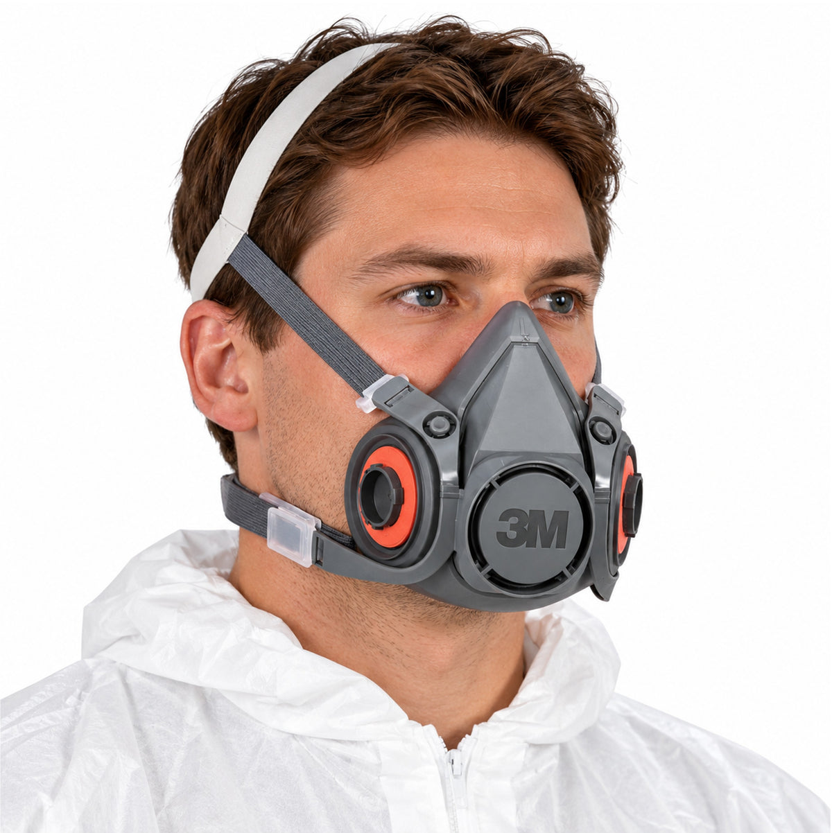 06963 - Halfmasker voor kort gebruik bij schilderen maat L