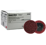 07481 - 25 3M Roloc discs red SC DR diameter 50.8mm