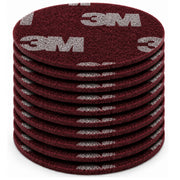 07614 - 10 mycket fina röda polerskivor 3M CF-DC diameter 150mm