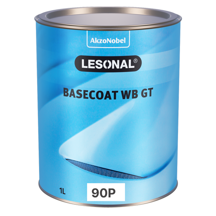 90PWB - Peinture carrosserie LESONAL Blanc nacré 1L - LESONAL