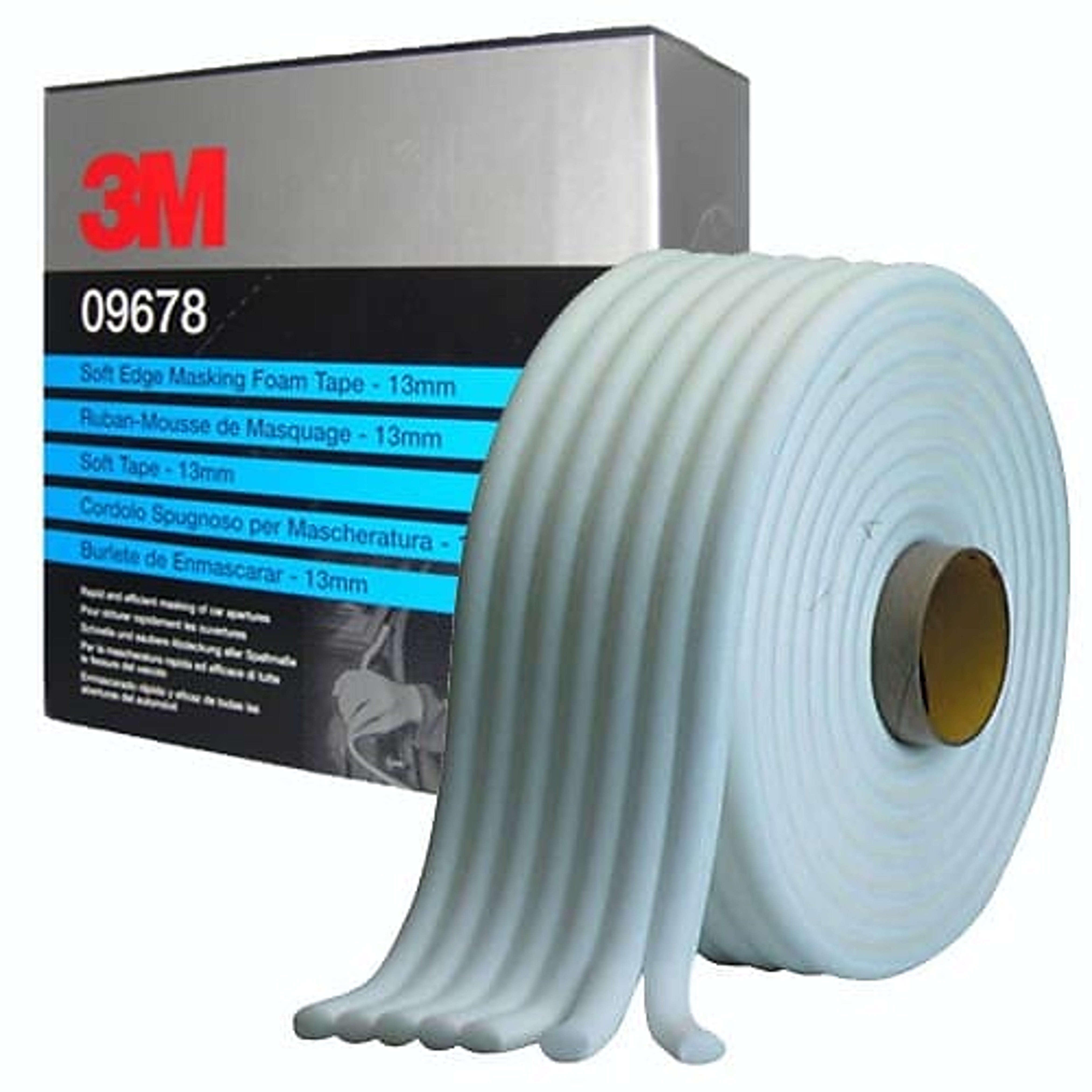 09678 - 3M Abdeckungs-Schaumband für Türverkleidungen vorne/hinten und Tankklappe 13mmx50m