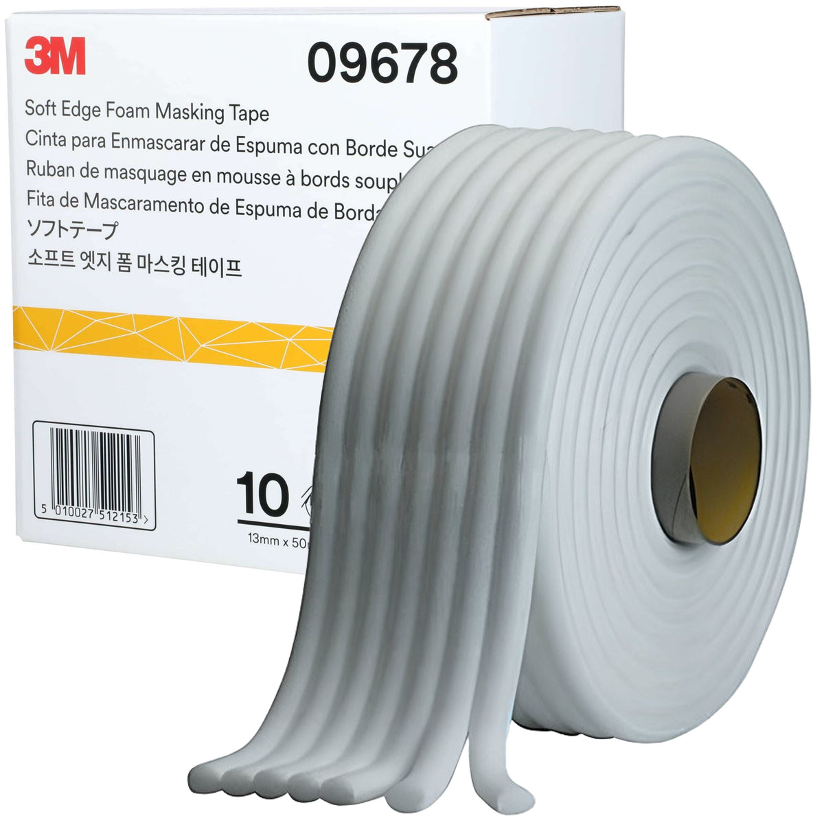 09678 - 3M Front/Rear Door and Fuel Flap Masking Foam Tape 13mmx50m