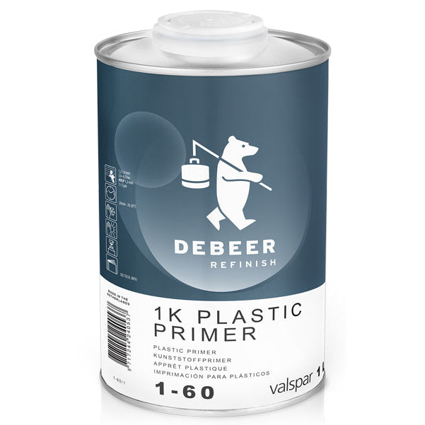 1-60 - Apprêt DEBEER 1K Plastic primer 1L - DEBEER