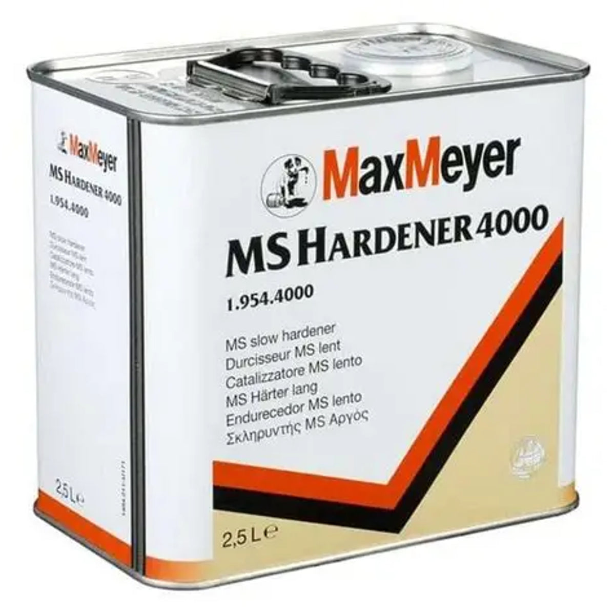 1.954.4000 - Slow hardener MAX MEYER MS4000 2.5L for MULTIPRIME primer and MAT/SATIN clears