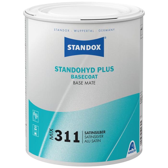ST311 - Peinture carrosserie STANDOX Satin silver 1L - STANDOX