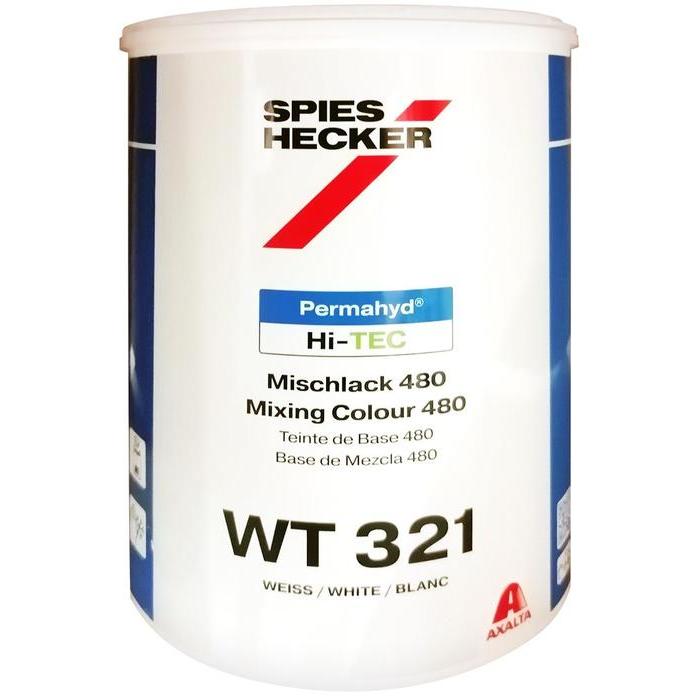 WT321 - Peinture carrosserie SPIES HI TEC Blanc 1L - SPIES HECKER