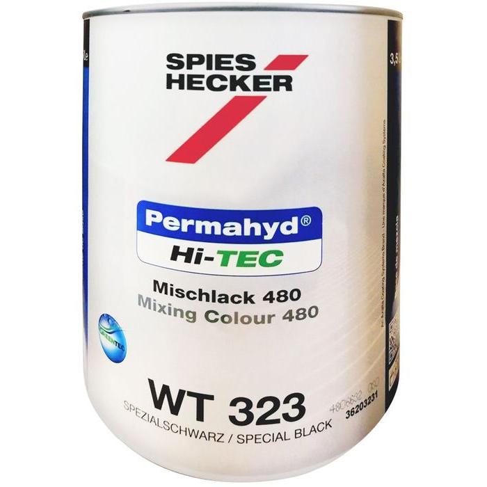 WT323 - Peinture carrosserie SPIES HI TEC Noir spécial 3.5L - SPIES HECKER