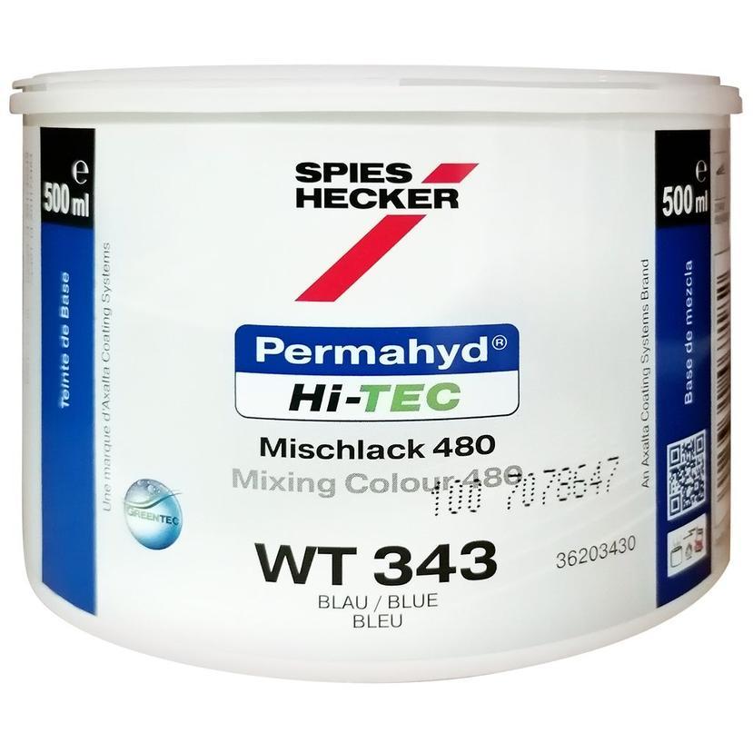 WT343 - Peinture carrosserie SPIES HI TEC Bleu 0.5L - SPIES HECKER