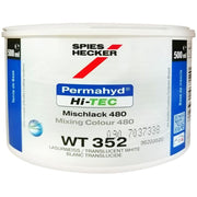 WT352 - Peinture carrosserie SPIES HI TEC Blanc glacis 0.5L - SPIES HECKER