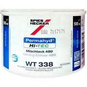 WT338 - Peinture carrosserie SPIES HI TEC Bleu magenta rouge 0.5L - SPIES HECKER