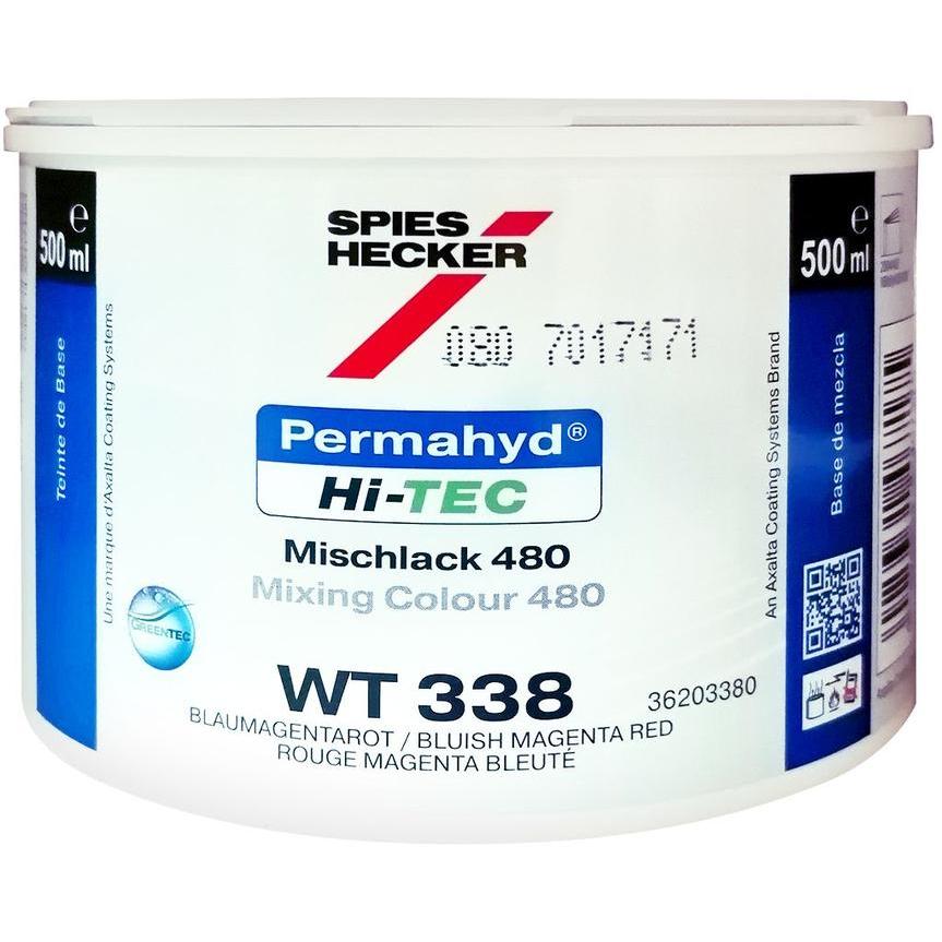 WT338 - Peinture carrosserie SPIES HI TEC Bleu magenta rouge 0.5L - SPIES HECKER