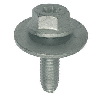 11568 - Vis tête H à embase+rondelle M6 1x20mm carénage : Dacia Opel Renault RESTAGRAF - RESTAGRAF