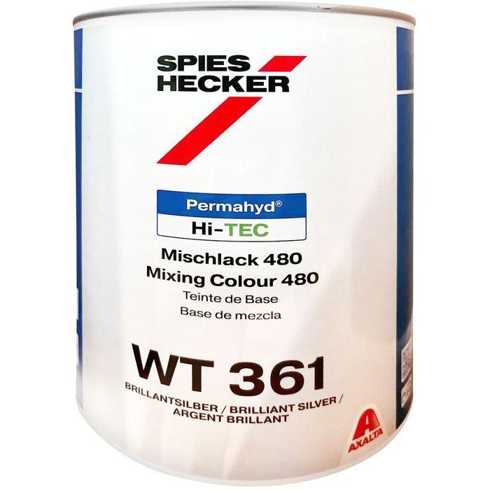 WT361 - Peinture carrosserie SPIES HI TEC Brillant argent 3.5L - SPIES HECKER