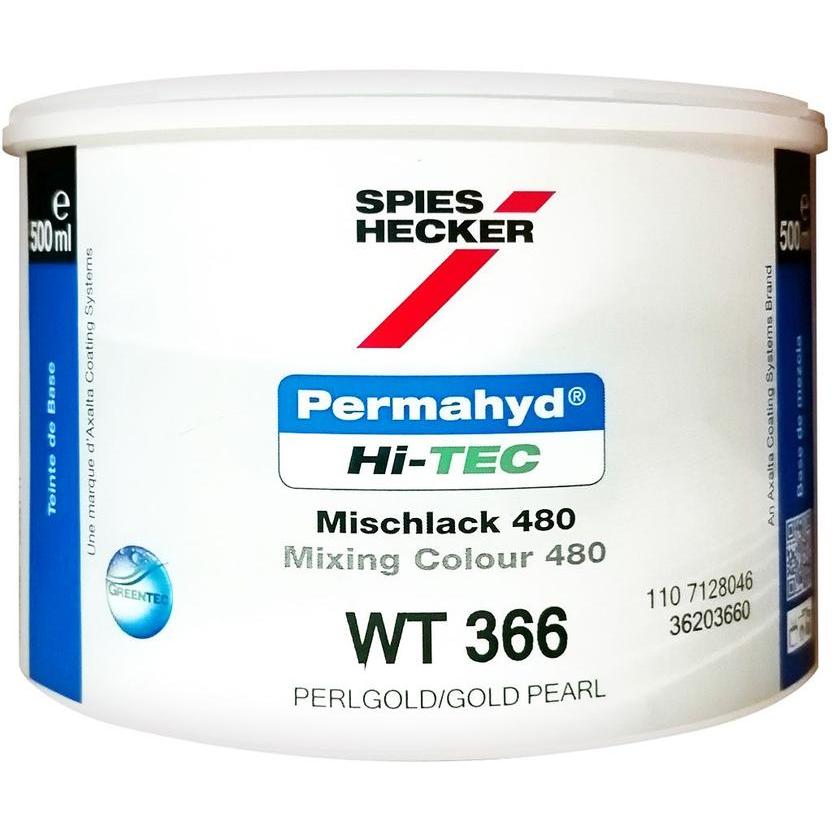 WT366 - Peinture carrosserie SPIES HI TEC Jaune nacré 0.5L - SPIES HECKER