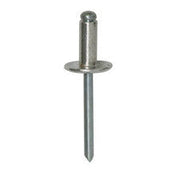 11689 - Rivet alu tête large haut parleur 6 x 14mm : Dacia Opel Renault RESTAGRAF - RESTAGRAF