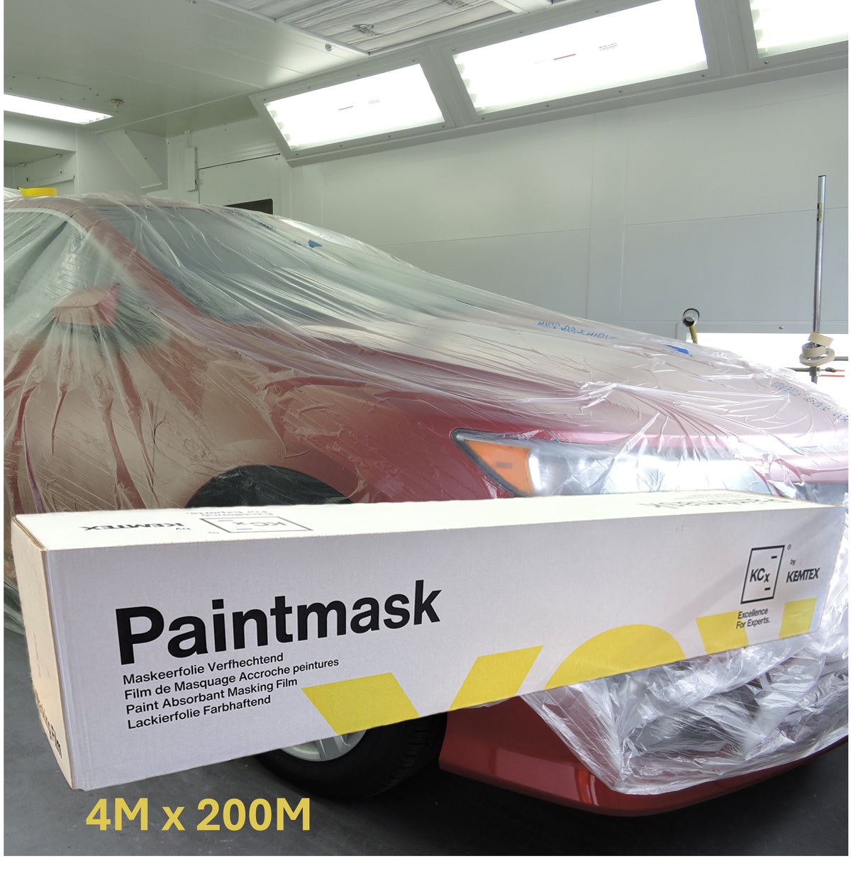 12.10232-4 - Antistatische KEMTEX integrale maskering film 4mx200m