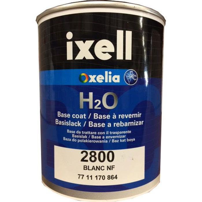 2800 - Peinture carrosserie IXELL 7711170864 Blanc 1L - IXELL
