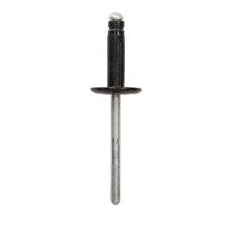 12335 - Rivet expansé tête large noir bouclier 4.8 x 20.5mm  RESTAGRAF - RESTAGRAF