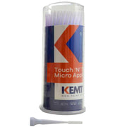 13.13050-40 - 100 Wegwerp retoucheerpenselen wit diameter 1,2 mm