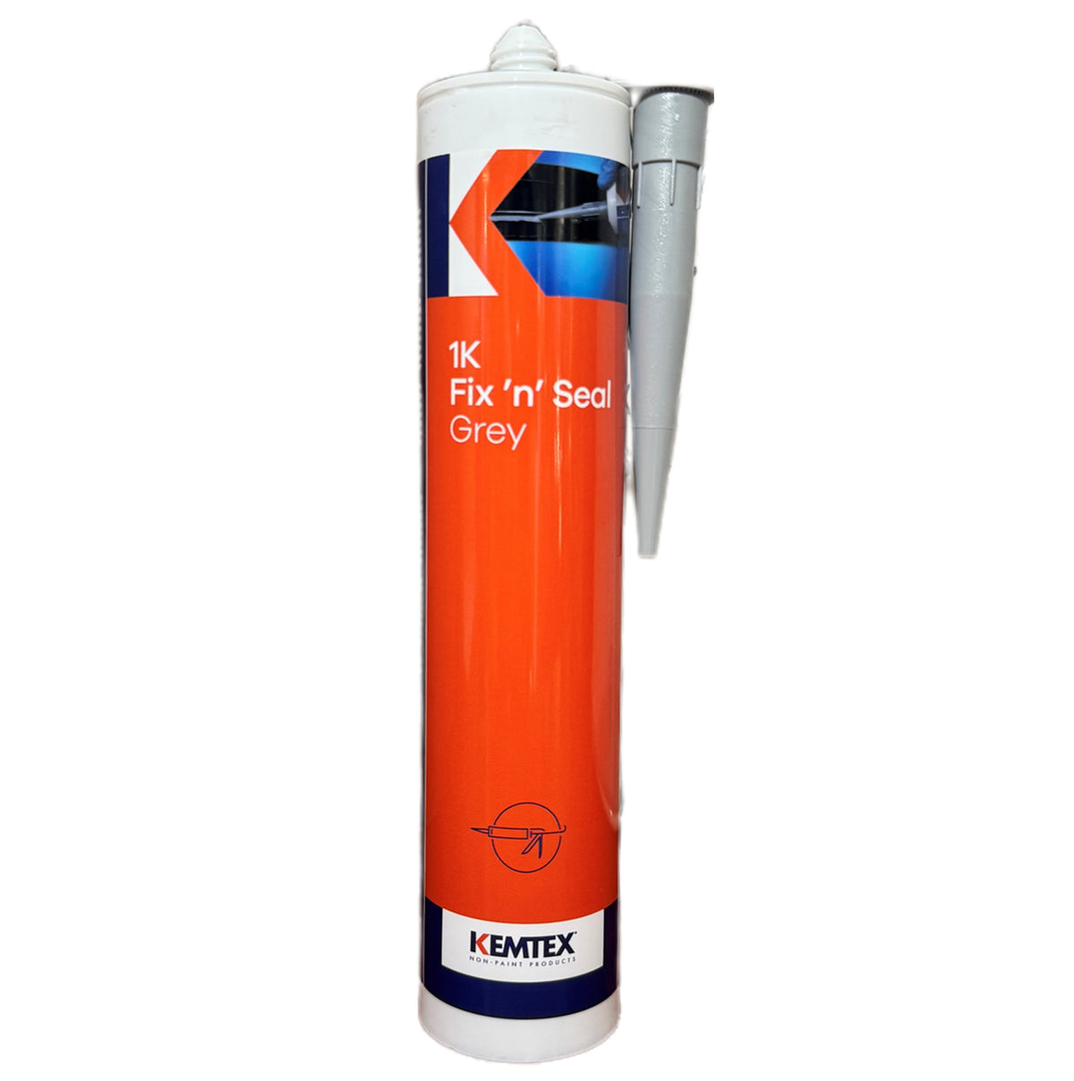 13.2209400-02 1K Structural Repair Adhesive for Bodywork Grey FIX'n'SEAL 290ml