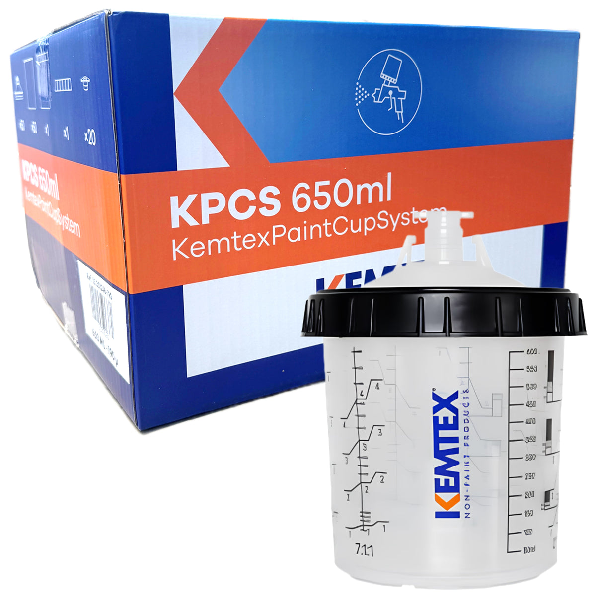 13.330246-190 - 50 godets jetables 600ml 190µ
