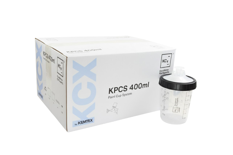 13.331245-125 - 50 disposable cups KEMTEX 400ml 125µ