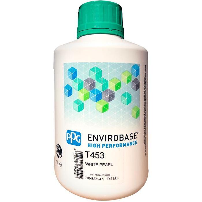 T453 - Peinture carrosserie PPG Envirobase High Performance White Pearl 1L - PPG