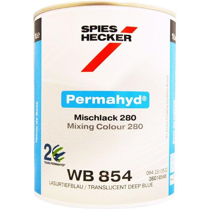 WB854 - Peinture carrosserie SPIES HECKER Bleu foncé glaçis 1L - SPIES HECKER