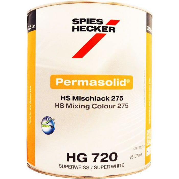 HG720 - Peinture carrosserie SPIES HECKER Blanc brillant direct 3.5L - SPIES HECKER