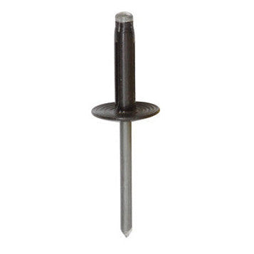 139002 - Rivet expansé tête large noir pour bouclier 4.8 x 20.5mm RESTAGRAF - RESTAGRAF