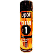 CLEAR/AL - Vernis carrosserie UPOL en aérosol brillant resistant aux UV transparent 450ml - UPOL