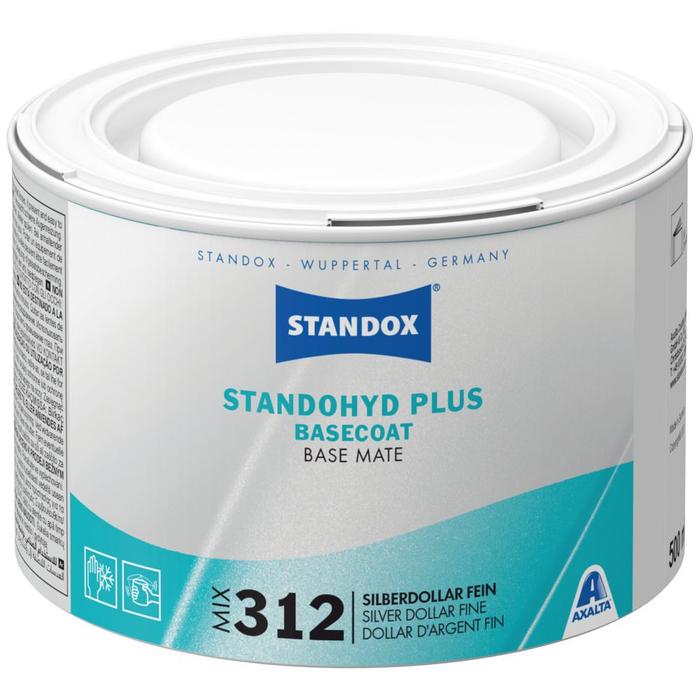 ST312 - Peinture carrosserie STANDOX Aluminium lenticulaire fin 0.5L - STANDOX