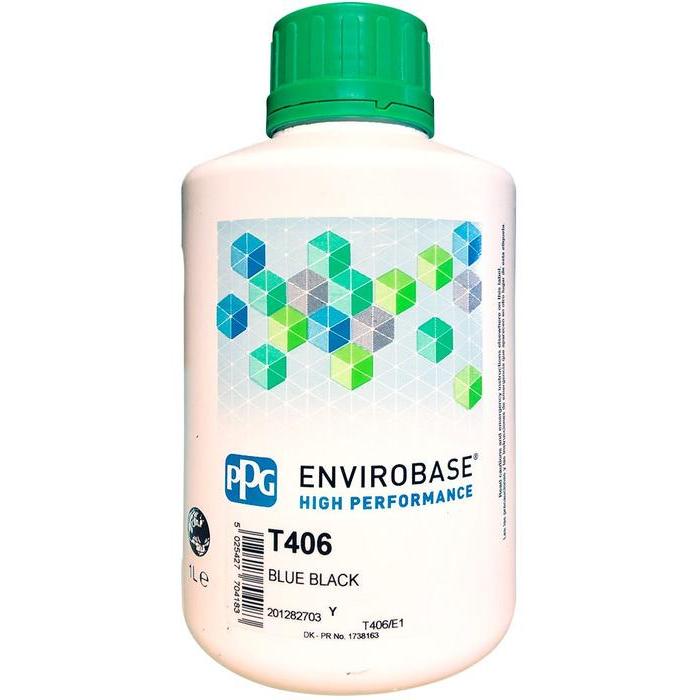 T406 - Peinture carrosserie PPG Envirobase High Performance Blue Black 1L - PPG