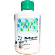 T412 - Peinture carrosserie PPG Envirobase High Performance Transparent Blue 1L - PPG