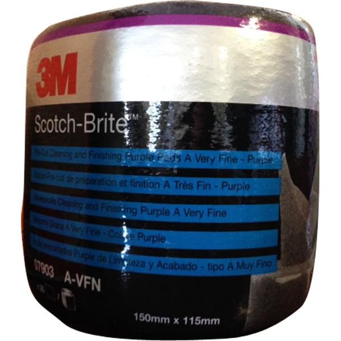 07903 - 35 coupes Pre Cut 3M violet très fin 115x150mm - 3M
