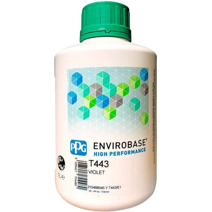 T443 - Peinture carrosserie PPG Envirobase High Performance Violet 1L - PPG