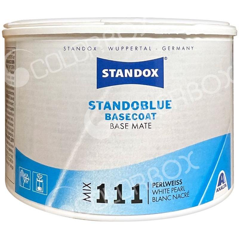 MIX111 - Peinture carrosserie STANDOBLUE White pearl 0.5L - STANDOBLUE