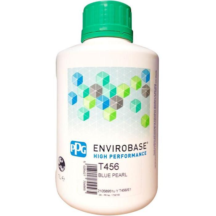 T456 - Peinture carrosserie PPG Envirobase High Performance Blue Pearl 1L - PPG