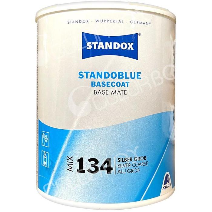 MIX134 - Peinture carrosserie STANDOBLUE Silver coarse 1L - STANDOBLUE