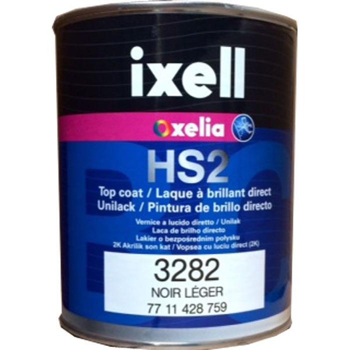 3282 - Peinture carrosserie IXELL 7711428759 Noir léger brillant direct 1L - IXELL